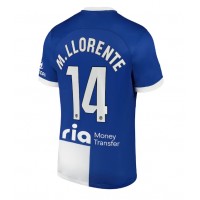 Atletico Madrid Marcos Llorente #14 Auswärtstrikot 2023-24 Kurzarm